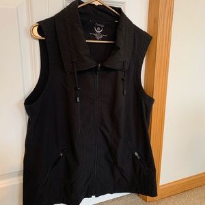 Chico’s black vest